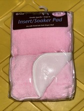 Trend Lab Insert Soaker Pad For Cloth Diapers Girls Pink Extra Middle Padding