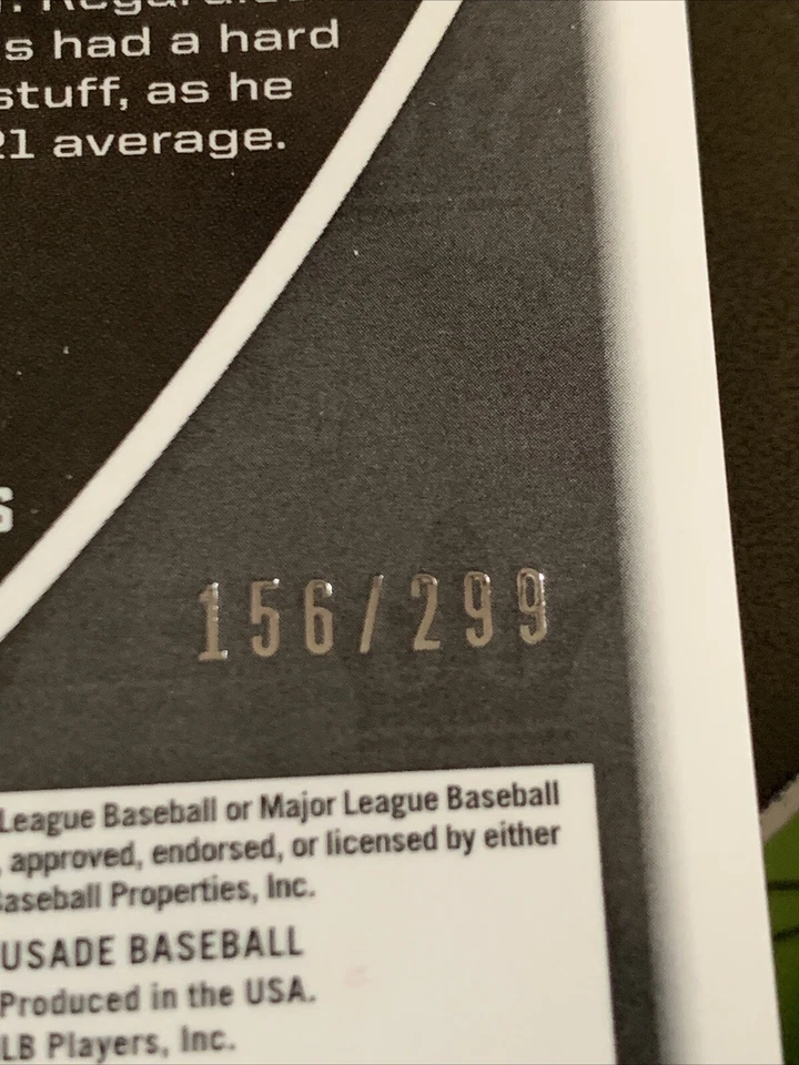 2022 Panini Chronicles - Crusade #21 Reiss Knehr (RC) /299 - Image 2 of 3