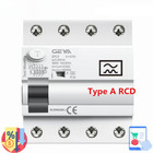 GYL9 Type A RCD Residual Current Circuit Breaker ELCB 4Pole 63A RCD ELCB Detect