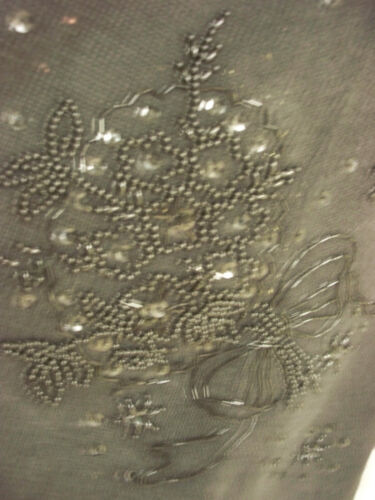 Trimmings Sweater Large Black Beaded - Picture 3 of 5