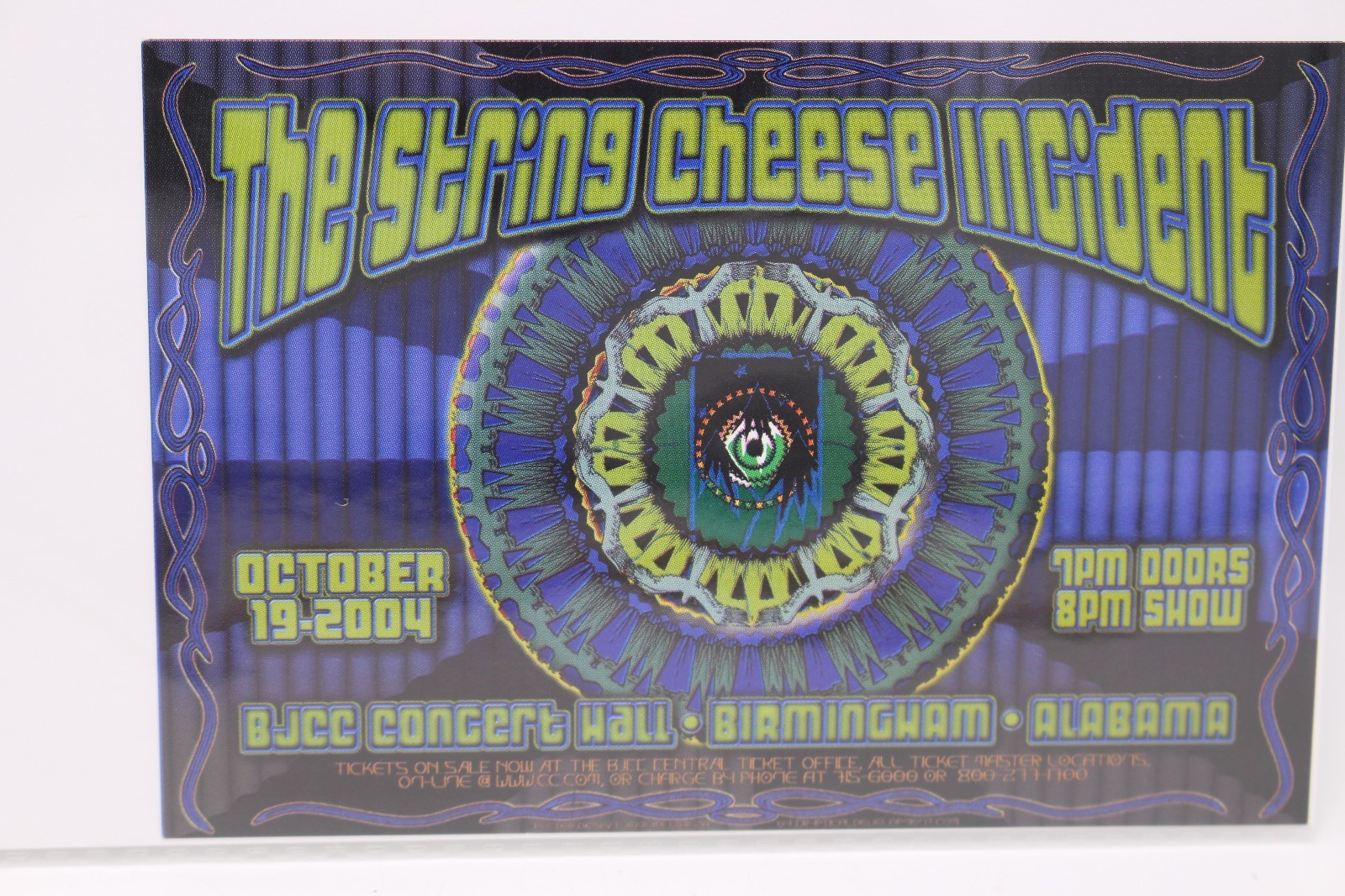 2004 Bjcc Concert Hall Postcard Flyer