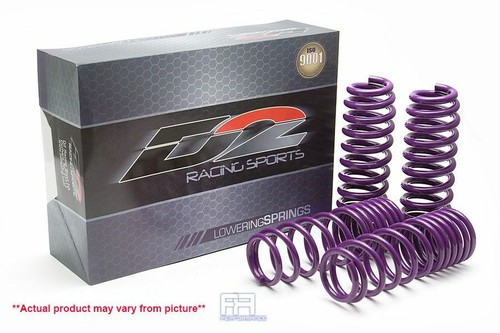 D2 Racing Pro Lowering Spring Drop 2.25"F/R For 01-03 CL, 98-03 TL, 98-02 Accord - Zdjęcie 1 z 1