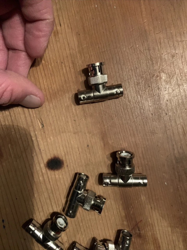 Lote de 10 conectores BNCT Arm Electronics nuevos sin caja BNC atornillados Foto 3 de 4