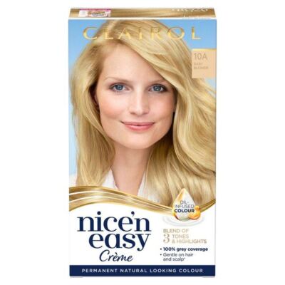 Clairol Nice N Einfach Haarfärbemittel, 10A Baby Blond