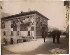 Tirage Albuminé Cortina d’Ampezzo Italie Italia Vers 1880