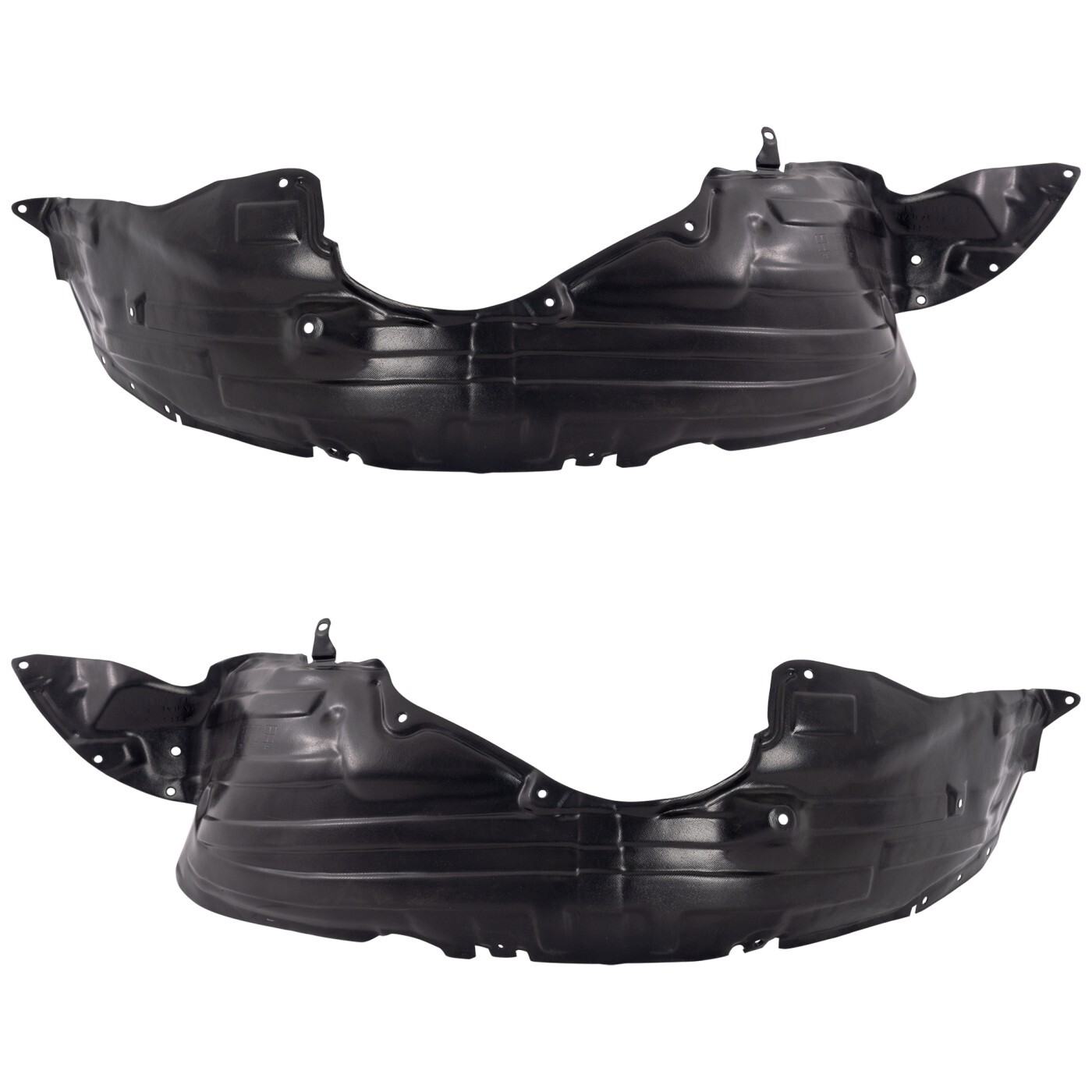 Pair Set of 2 Fender Liners Front Driver & Passenger Side Left Right for CX-7