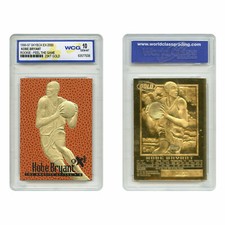 KOBE BRYANT 1996-97  Rookie FEEL THE GAME 23KT Gold Card GEM MINT 10 Lakers #3KB