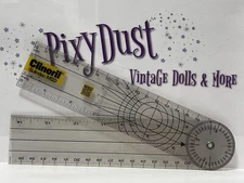 Merck Sharp Dohme CLINORIL Goniometer Angle Ruler Pharmaceutical Promo (MD17)