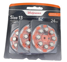 Walgreens Hearing Aid Batteries 24 Pack Size 13  24 Batteries EXP 04/27