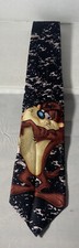 Vintage 2002 Looney Tunes Mania Taz Tazmanian Devil Neck Tie