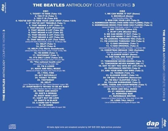 THE BEATLES / ANTHOLOGY I-VII セット