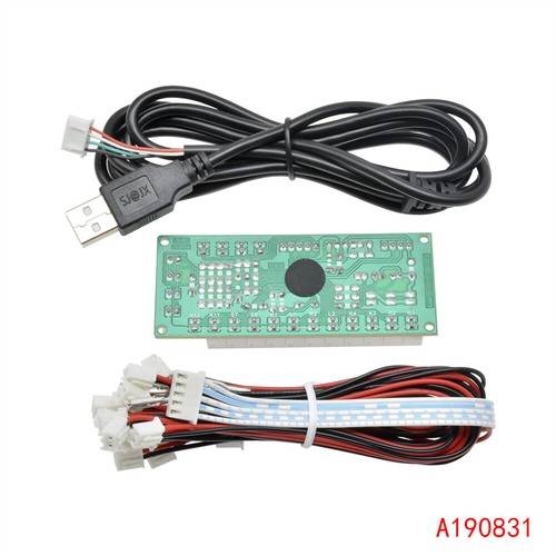 Zero Delay Arcade USB Encoder PC to Joystick MAME 5Pin Sanwa Push Button cable - Picture 24 of 29