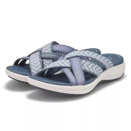 2024 NEU Damen Orthopädische Sandalen Pantoletten Wedge Slippers Sandaletten - Bild 11 von 33
