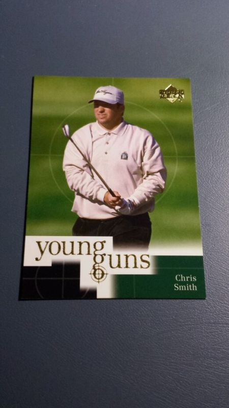CHRIS SMITH 2001 UPPER DECK GOLF CARD # 82 B7421