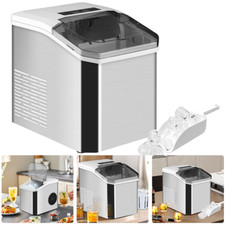 Eiswürfelmaschine 12kg/24h 2,3L Eiswürfelbe...