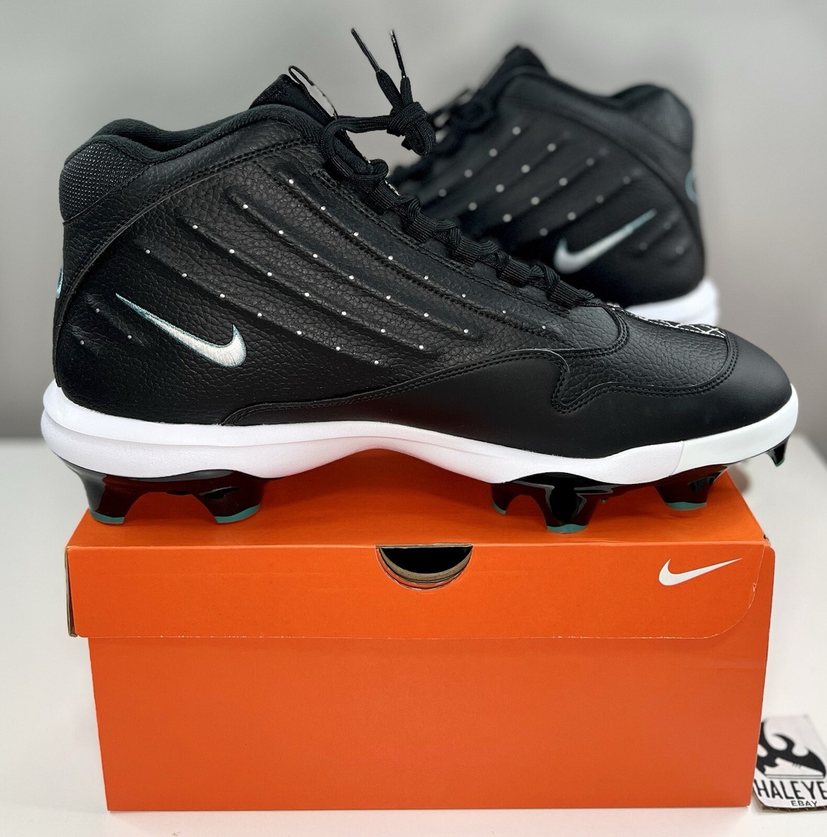 Nike Griffey 2 MCS Baseball Cleats Mens Size 11.5 Black Freshwater HF1579-002 Nike Griffey 2 MCS Baseball Cleat Black/Freshwater HF1579  main image 3