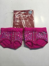Footundees Capezio Hot Pink Sequined Lyrical Adult XL