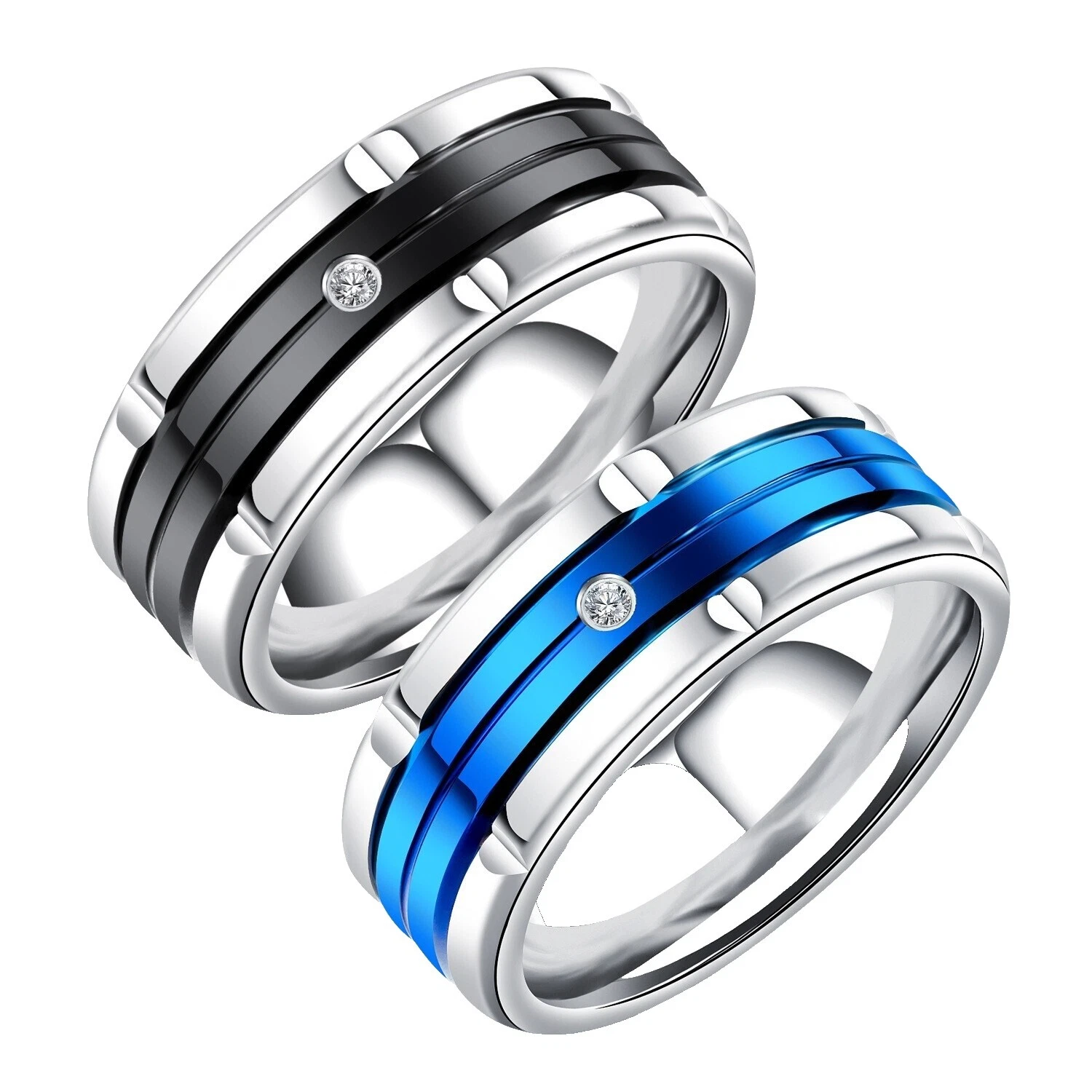 Anillos de titanio suerte para De hombre