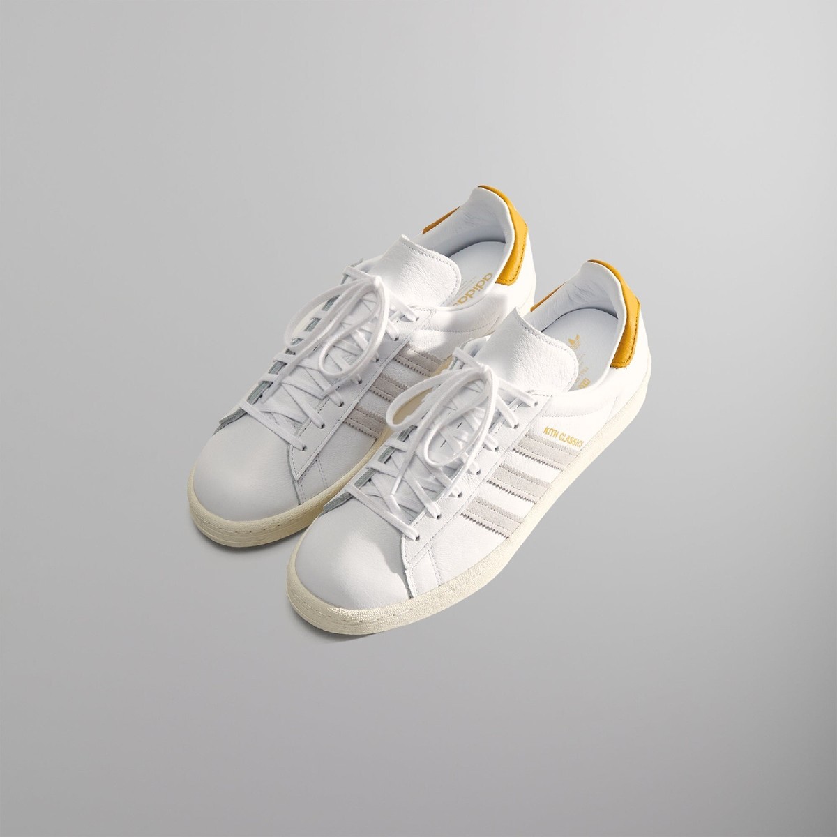 Kith Classics X adidas Originals Campus 80s Mango Yellow White