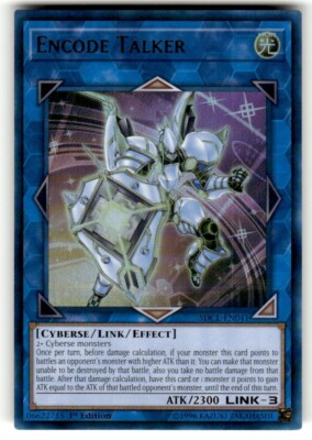 Encode Talker - SDCL-EN041 - Ultra Rare 1st Edition - Cyberse Link