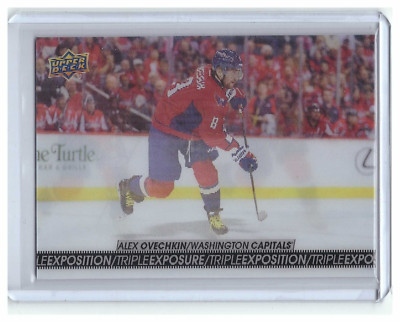 Alex Ovechkin 2017-18 Upper Deck Tim Hortons Triple Exposure Card #TE-8