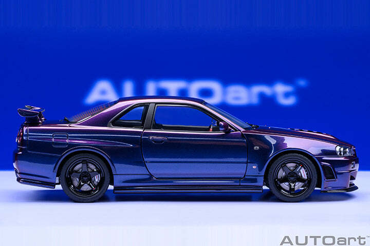 AUTOart NISSAN SKYLINE GT-R R34 Z-TUNE 1 /18 MIDNIGHT PURPLE AUTOart NISSAN SKYLINE GT-R R34 Z-TUNE 1 /18 MIDNIGHT PURPLE