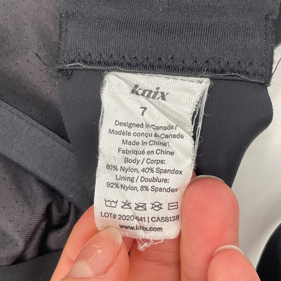 lot 3 KNIX Maternity Nursing bra SZ 6+/7 evolution Leakproof Wireless Black/Nude - Image 4 of 4