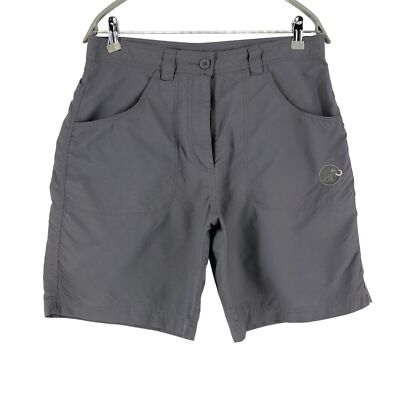 MAMMUT OUTDOOR Sweat Grau Shorts Damen Größe W30