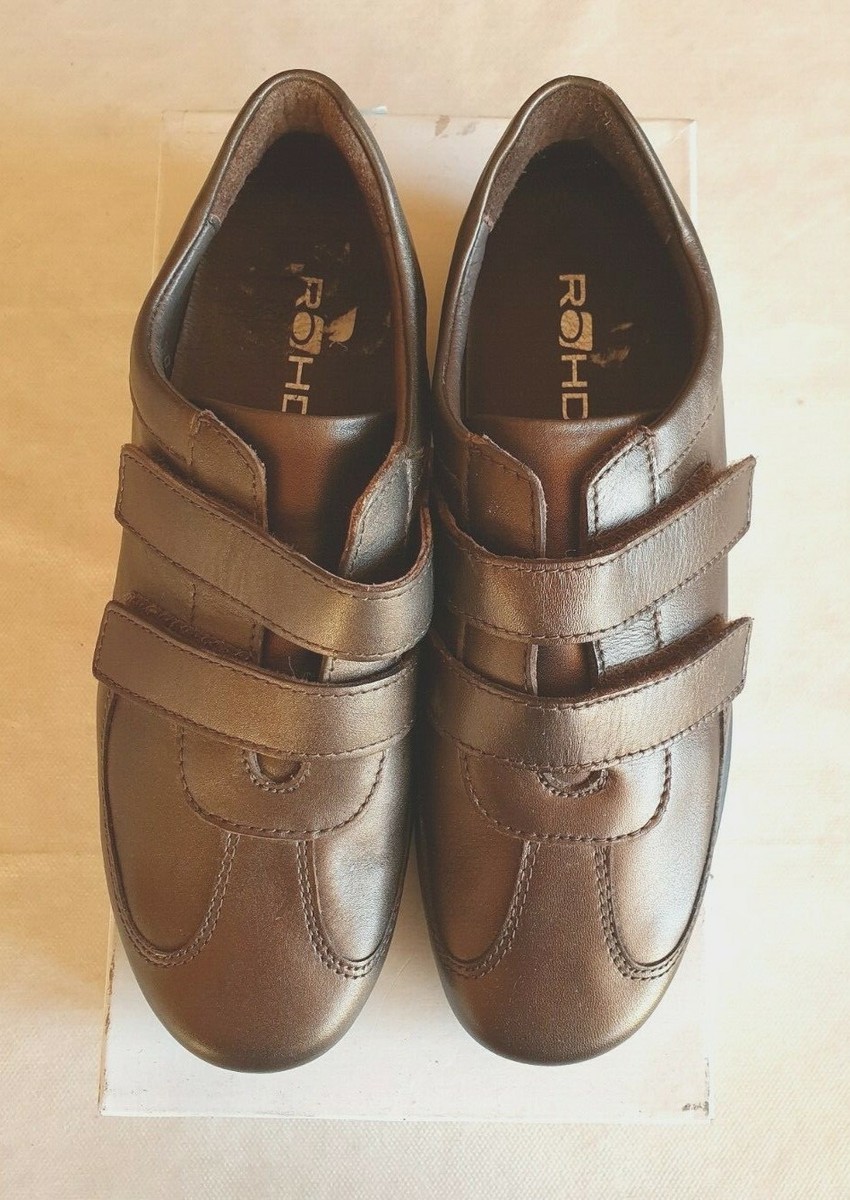 Chaussures en cuir marron neuves Rohde n°9172 taille 36 (pa)