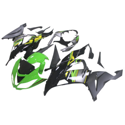 Green Black Bodywork For Kawasaki Ninja ZX6R 636 2013-2018 Injection Fairing Kit