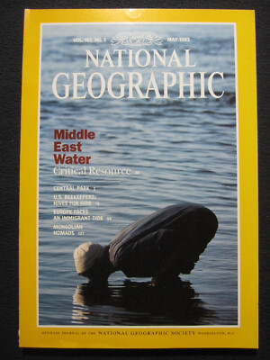 National Geographic May 1993 Middle East Water Critical Resource, Beekeepers