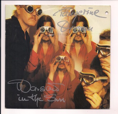 TANGERINE DREAM - Warsaw in the sun / Polish dance 45 UK 1984 PS 7