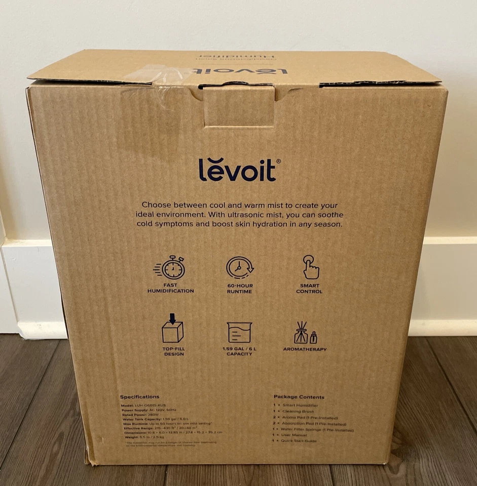 Levoit Oasismist 600s Smart Humidifier - Image 3 of 4