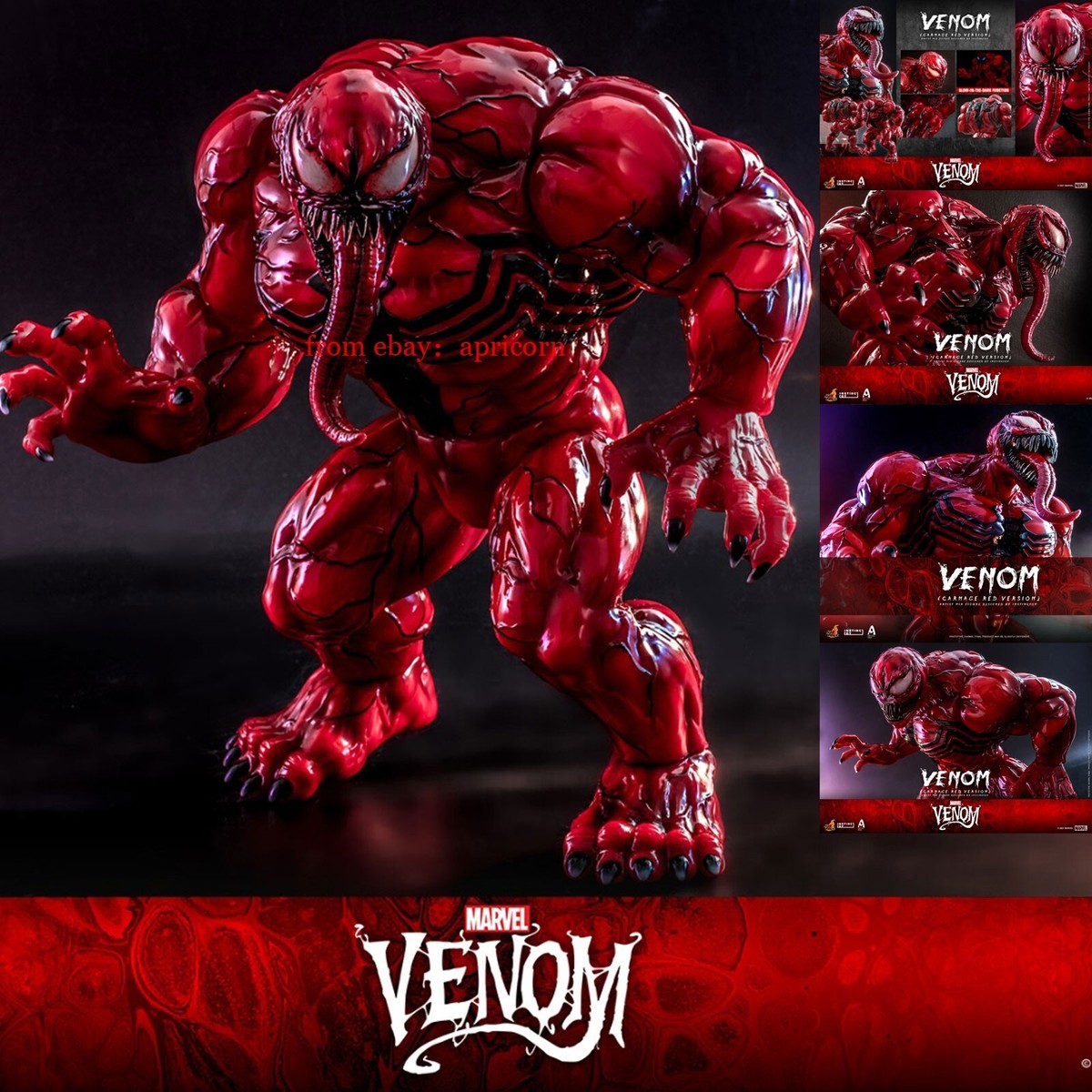 HOT TOYS　Marvel　Venom　Red Version ソフビ HOT TOYS Marvel Venom Red Version ソフビ