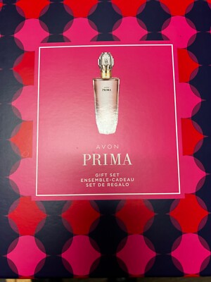 3 Pc Set Avon PRIMA Perfume 1.7 fl oz Eau de Parfum- Lotion & Shower Gel Set