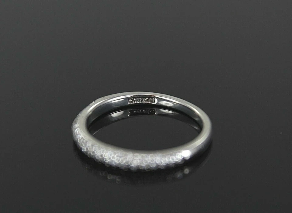 Conjunto de aliança de casamento ScottKay Scott Kay paládio 0,32 ct diamante 2,7 mm - Imagem 3 de 4