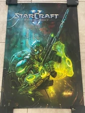 StarCraft 2 Ghost Wings of Liberty Poster 2009 BlizzCon Exclusive Blizzard