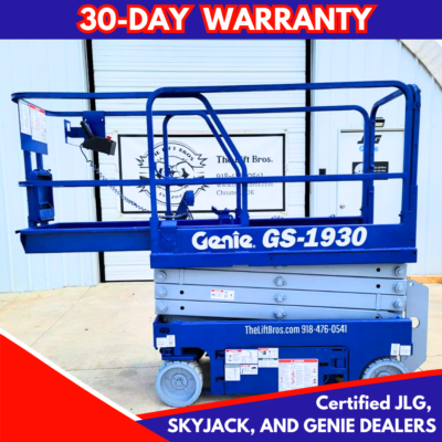 Refurbished Genie GS1930 19 ft. Electric Scissor Lift Manlift