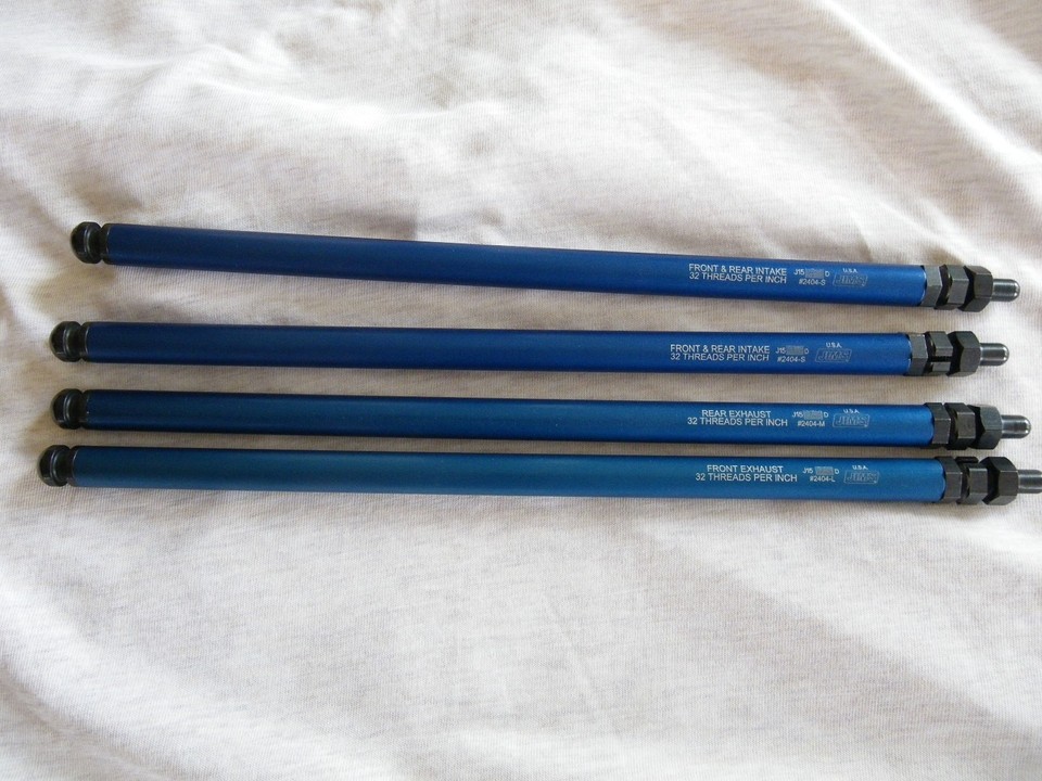 JIMS Harley adjustable PUSHRODS shovelhead (or) panhead .. SUPER HIGH
