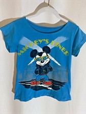 Mickey Mouse Vintage T Shirt From The 1990s Kids Size Disneyland