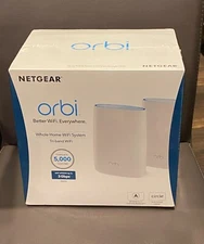 NETGEAR Tri-band Whole Home Mesh WiFi System with 3Gbps Speed (RBK50) NEW SEALED