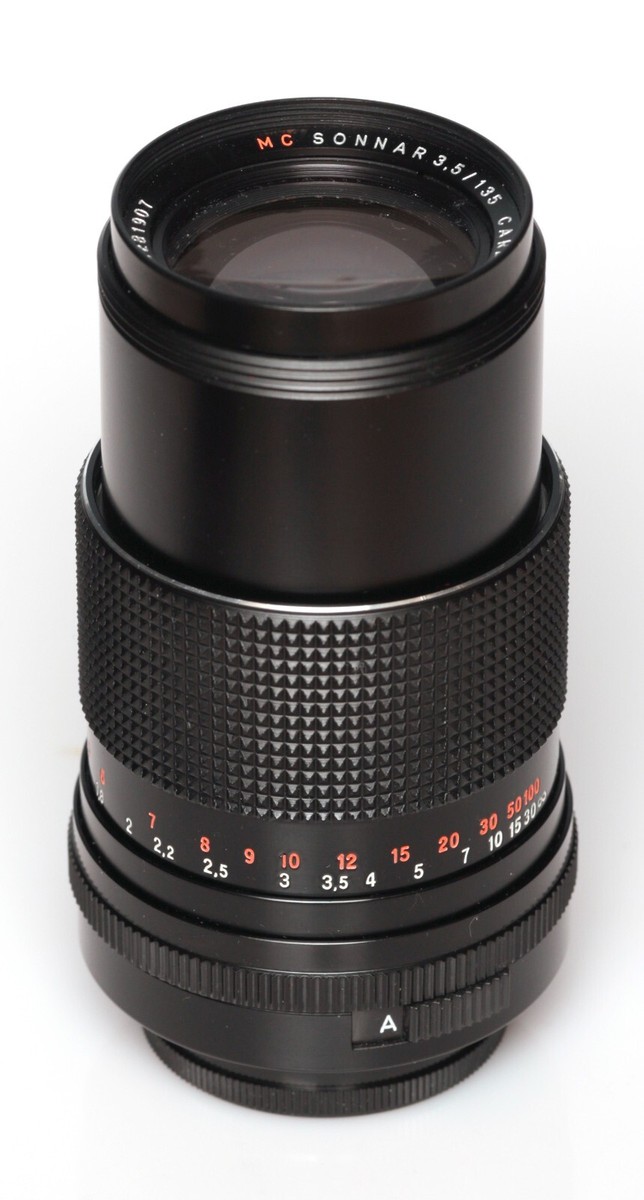 CARL ZEISS JENA SONNAR MC 135mm f/3.5 M42 MINT 0892 | eBay