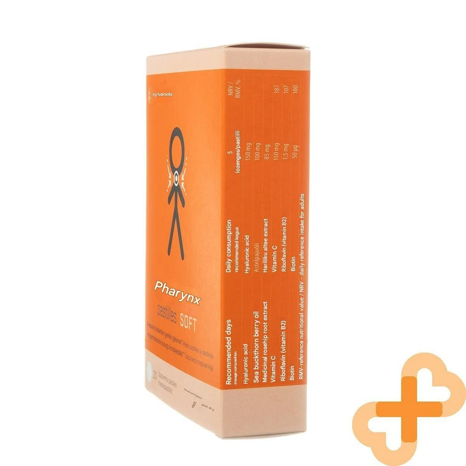 FARINGO SOFT Respiratory System and Throat Mucosa 20 Lozenges Supplement - Image 4 of 4