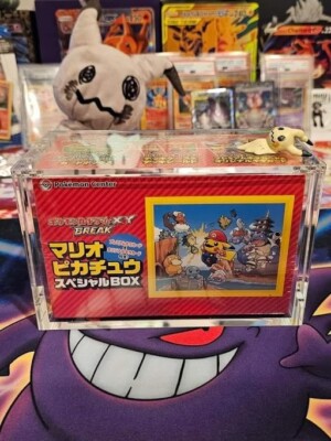 Pokémon Mario Luigi Pikachu Poncho Collection Acrylic Magnetic