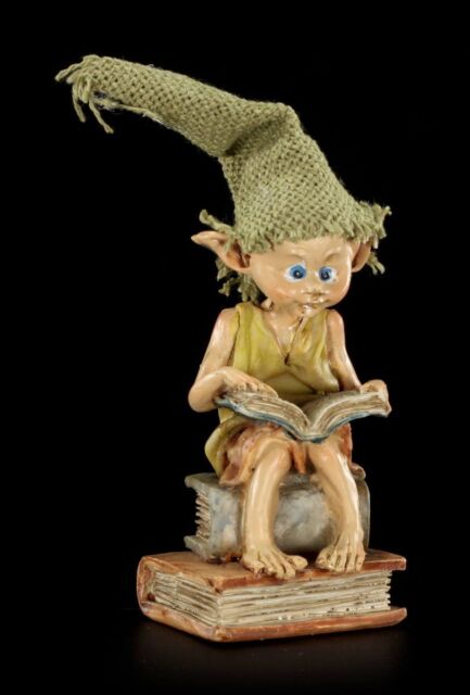 Pixie Kobold Figur mit Mütze - Wie war das - Gnom Zwerg
