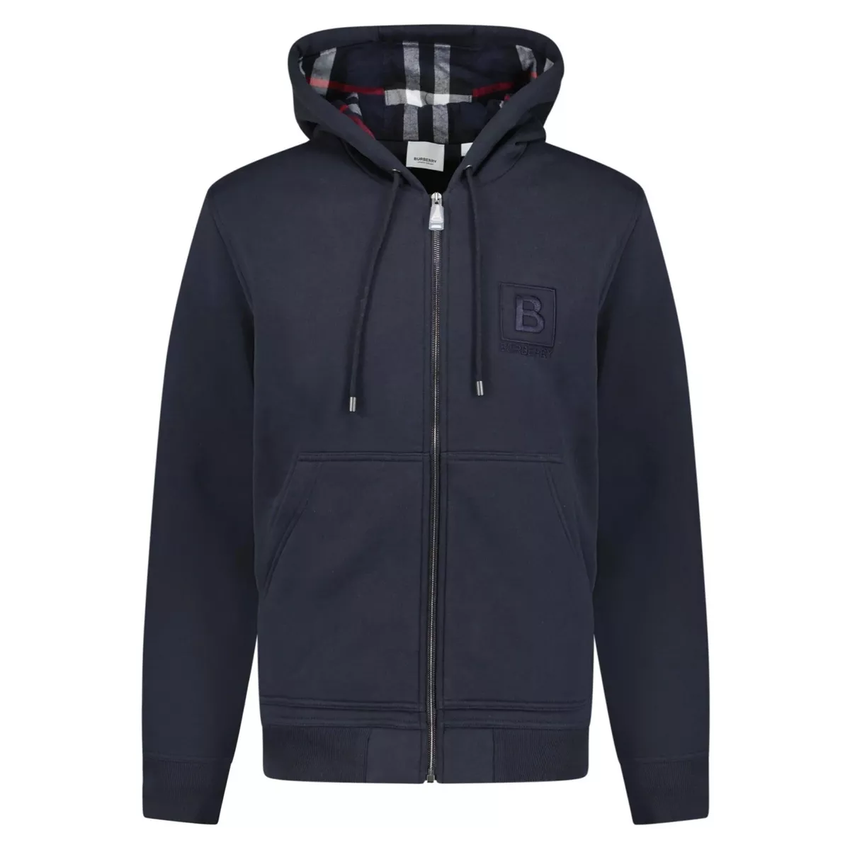 Blue zip hotsell up sweatshirt