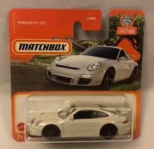 Porsche 911 GT3 1:64 White by Matchbox (2023)