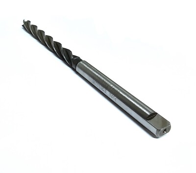 HEWITT M7803E-1, End Mill, 0.3464'' Size, 0.375'' Shank, 7'' Length, 4-Flute