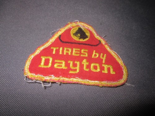 Vintage 60's TIRES BY DAYTON PATCH
