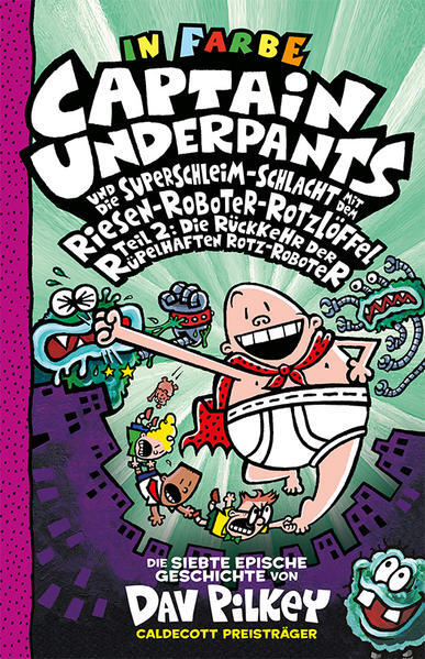 Thumbnail - Captain Underpants Band 7 | Dav Pilkey | 2021 | Deutsch